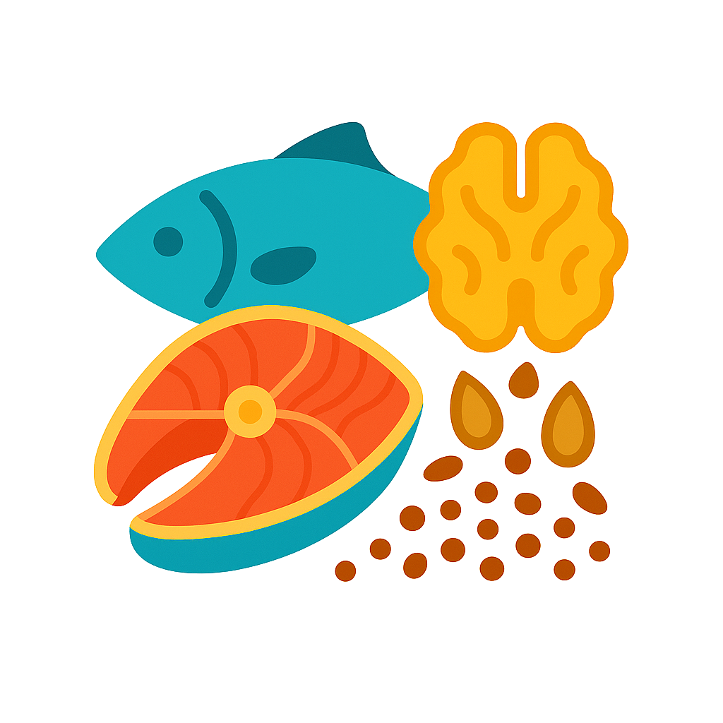 Omega-3 Fatty Acid Levels icon